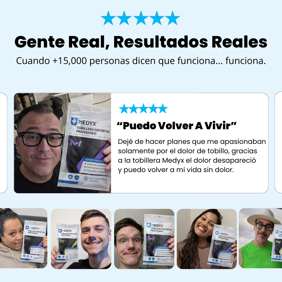 MEDYX™ Tobillera de Alta Estabilización
